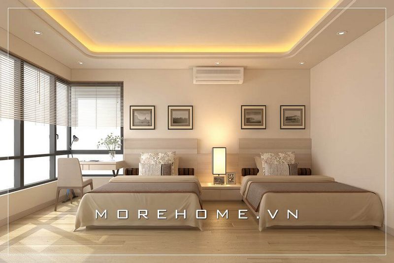 Phòng ngủ gỗ công nghiệp